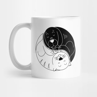 Cats and Dogs Mug